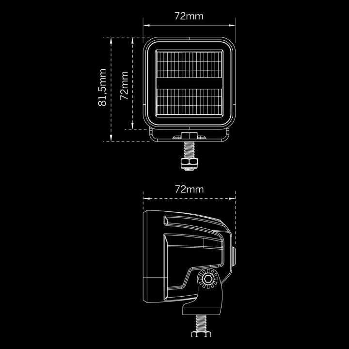 Lampa LED SIBERIA XP QUBE WORK LIGHT 38W 809283