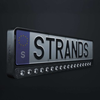 Ramka tablicy LED Strands NUUK E-LINE BLACK 20″ - Kategoria: Panele LED