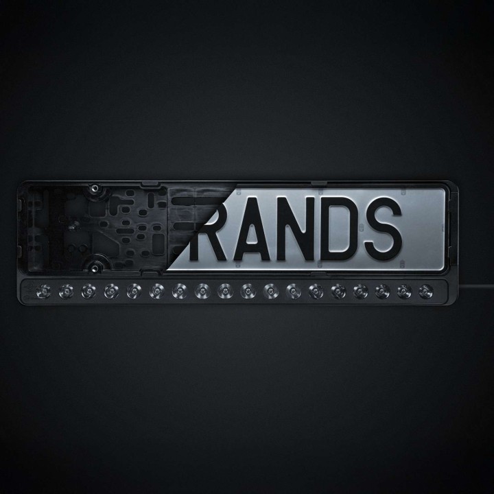 Ramka tablicy LED Strands NUUK E-LINE BLACK 20″ - Kategoria: Panele LED