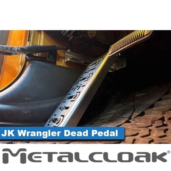 MetalCloak Dead Pedal – podnóżek Jeep Wrangler JK