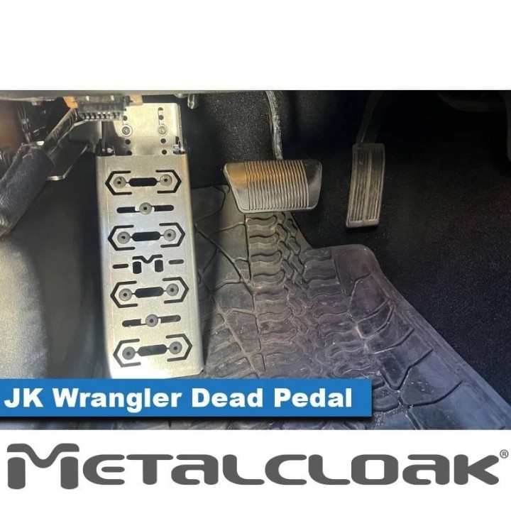 MetalCloak Dead Pedal – podnóżek Jeep Wrangler JK