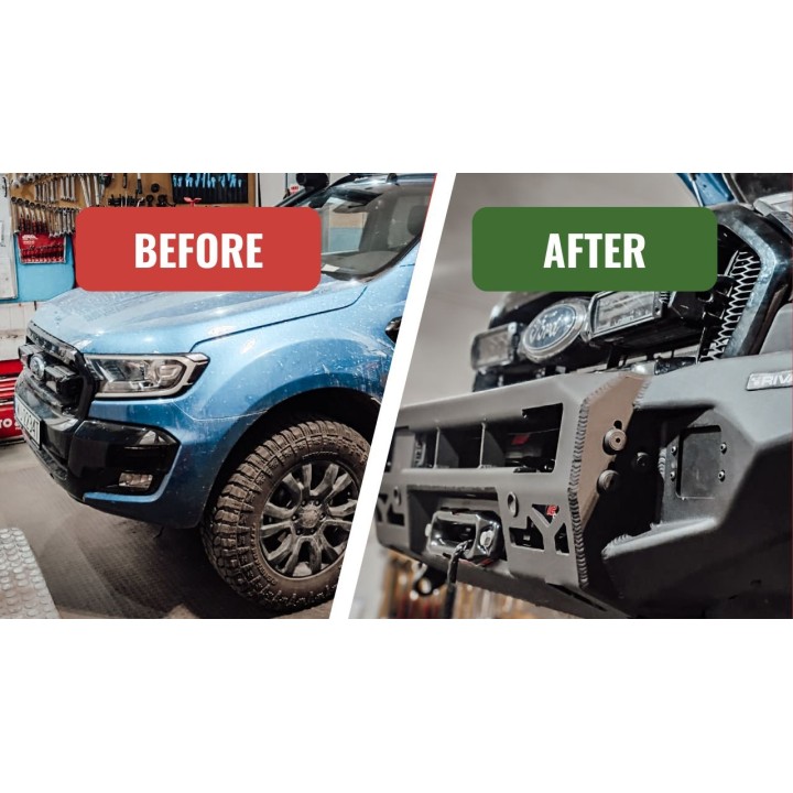 Zderzak Rival przedni Ford Ranger 2011-2015 2015-2022 Ranger III i IV TUV - ujęcie 4