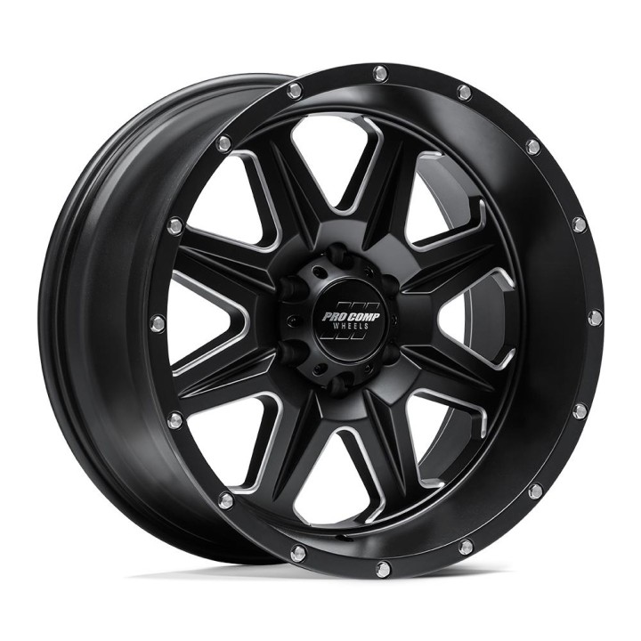 Felga aluminiowa PA63 RECON Satin Black Milled PRO COMP