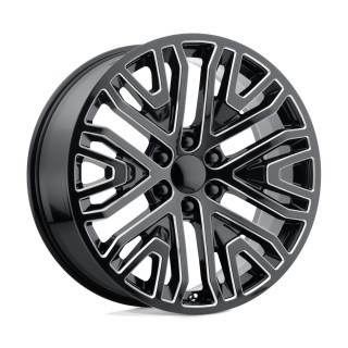 Felga aluminiowa PR197 Gloss Black Milled PERFORMANCE REPLICAS