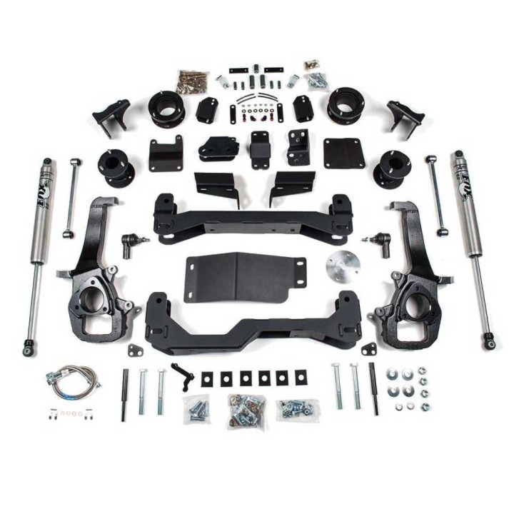 Zestaw zawieszenia Air Ride z amortyzatorami FOX BDS Lift 4" Standardowa Piasta