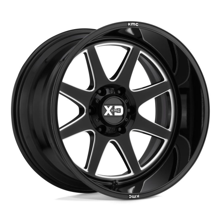 Felga aluminiowa XD844 PIKE Gloss Black Milled XD SERIES