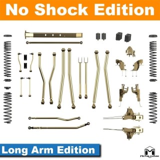 MetalCloak JL Wrangler 4.5" Long-Arm 4-Link – Zawieszenie