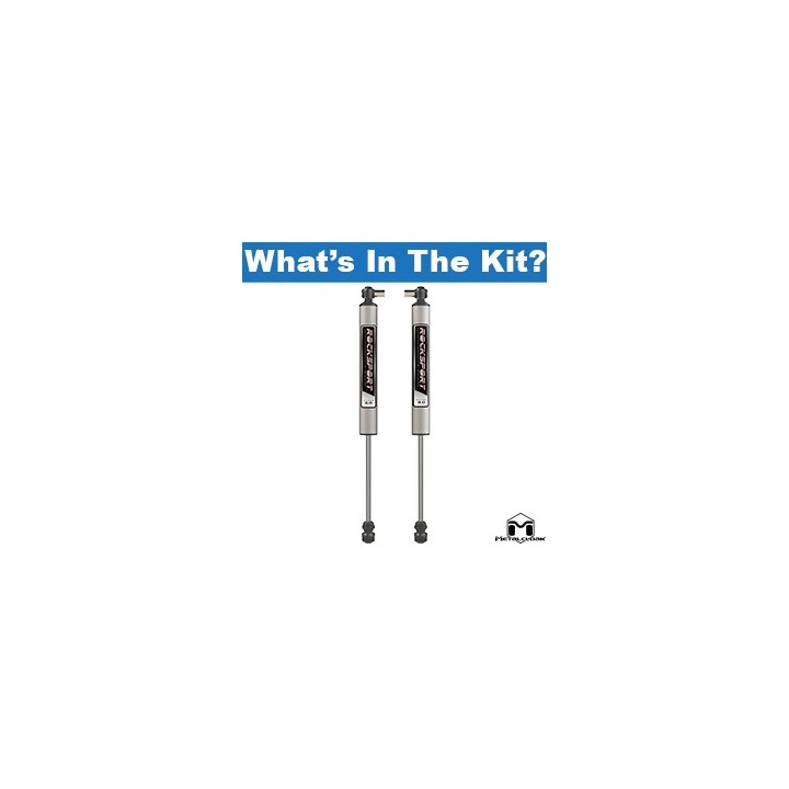MetalCloak RockSport Silver 2.0 – Tylne amortyzatory Jeep Wrangler JL