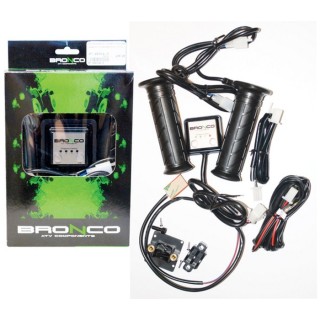 Bronco Heated ATV Grips + Thumb Warmer – 5 Heat Levels | Szekla4x4