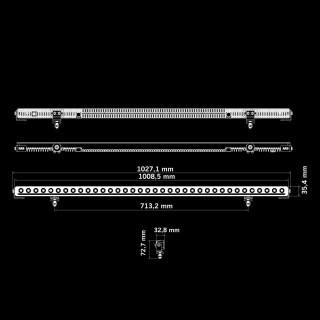 NUUK D-LINE LED BAR 40″ – Belka LED off-road | Szekla4x4