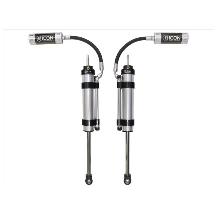 Amortyzatory ICON 2.5 OMEGA Bypass z zewnętrznym zbiornikiem 4,5'' (PARA), przód, Jeep Wrangler JK 07-18