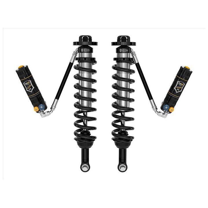 Para Amortyzatorów Coilover ICON 2.5 CDXS z Zewnętrznymi Zbiornikami Lift 1,5-4'' Ford Bronco, Przód