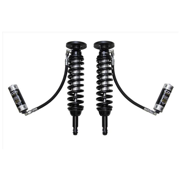 Para Amortyzatorów Coilover ICON 2.5 VS z Zewnętrznymi Zbiornikami CDCV Lift 1.75-2.63'', Ford F150 2WD 2009-2014, Przód
