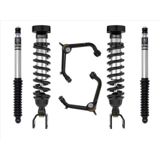 Zestaw Zawieszenia ICON Lift 2-3'' Stage 1, Wahacze Rurowe Ram 1500 2019-2023