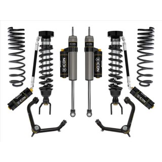 Zestaw Zawieszenia ICON Lift 2-3'' Stage 4, Wahacze Rurowe Ram 1500 2019-2023
