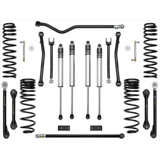 Zestaw zawieszenia ICON +2,5'' STAGE 5 tubular UCA, Jeep Gladiator JT