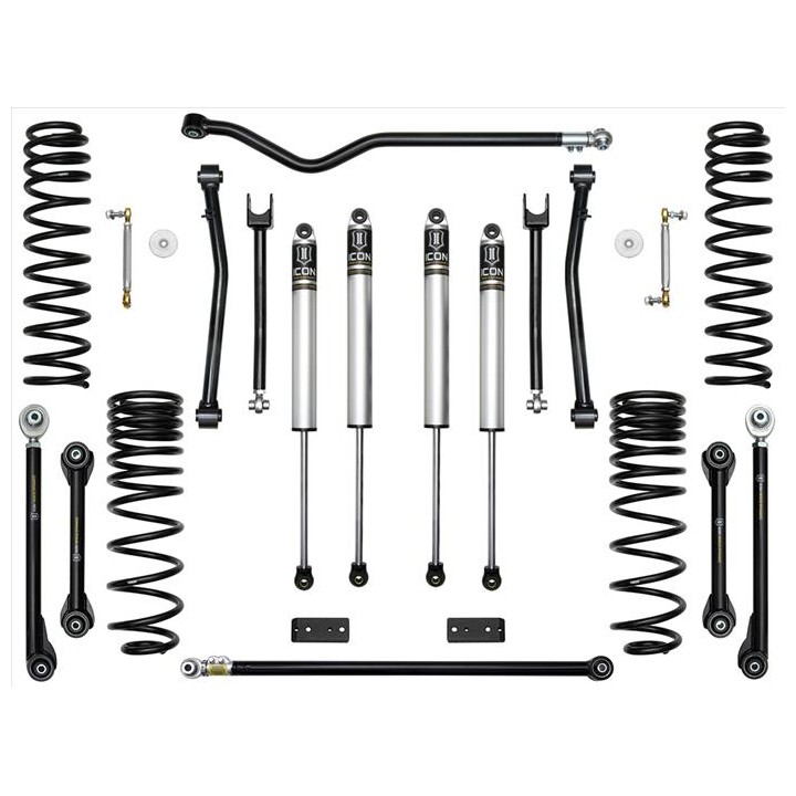 Zestaw zawieszenia ICON +2,5'' STAGE 5 tubular UCA, Jeep Gladiator JT