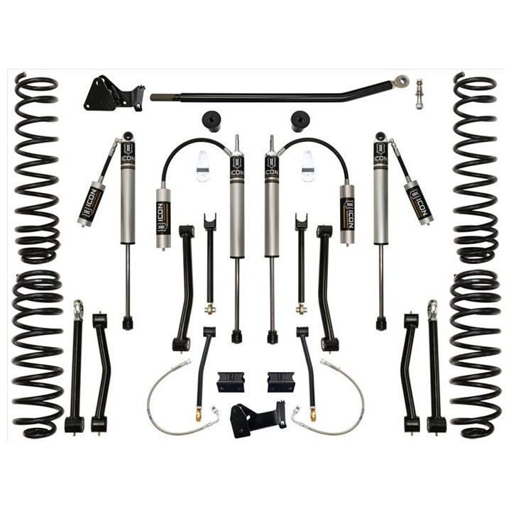 Zestaw Zawieszenia ICON STAGE 2 +4,5'' Jeep Wrangler JK 07-18