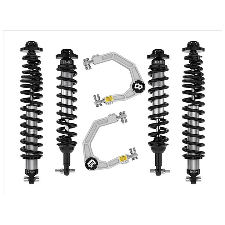 Zestaw Zawieszenia ICON Ford Bronco 3-4'' Lift, Stage 3, Billet (bez pakietu Sasquatch)