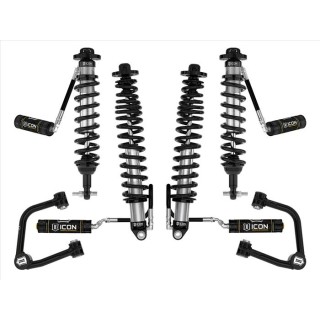 Zestaw Zawieszenia ICON Ford Bronco 3-4'' Lift, Stage 4, Rurowe Wahacze (bez pakietu Sasquatch)