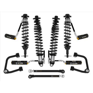 Zestaw Zawieszenia ICON Ford Bronco 3-4'' Lift, Stage 6, Rurowe Wahacze (bez pakietu Sasquatch)