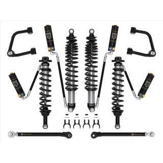 Zestaw Zawieszenia ICON Ford Bronco 3-4'' Lift, Stage 6 CDXS, Rurowe Wahacze, Sprężyny HD (bez pakietu Sasquatch)