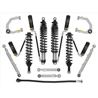 Zestaw Zawieszenia ICON Ford Bronco 3-4'' Lift, Stage 7 CDXS, Billet (bez pakietu Sasquatch)