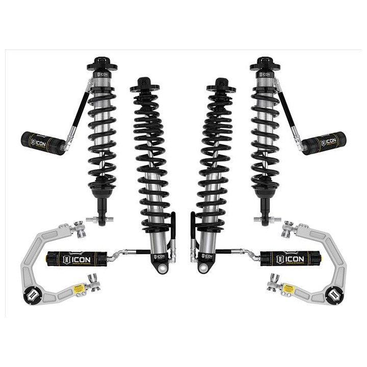 Zestaw Zawieszenia ICON Ford Bronco 2-3'' Lift, Stage 4, Billet (z pakietem Sasquatch)