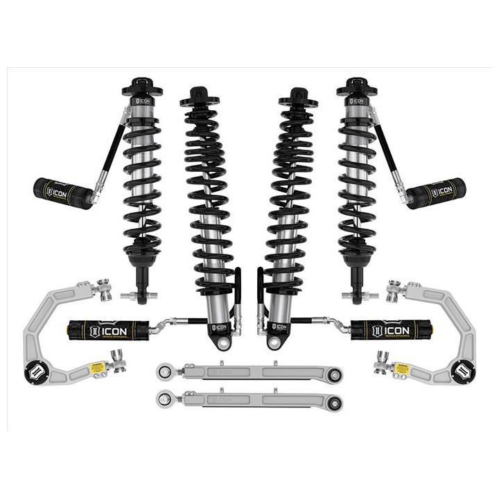 Zestaw Zawieszenia ICON Ford Bronco 2-3'' Lift, Stage 5, Billet (z pakietem Sasquatch)