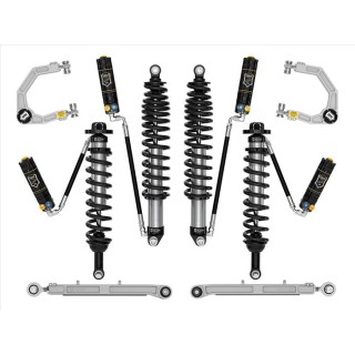 Zestaw Zawieszenia ICON Ford Bronco 2-3'' Lift, Stage 6 CDXS, Billet, Sprężyny HD (z pakietem Sasquatch)
