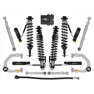 Zestaw Zawieszenia ICON Ford Bronco 2-3'' Lift, Stage 8, Billet, Sprężyny HD (z pakietem Sasquatch)