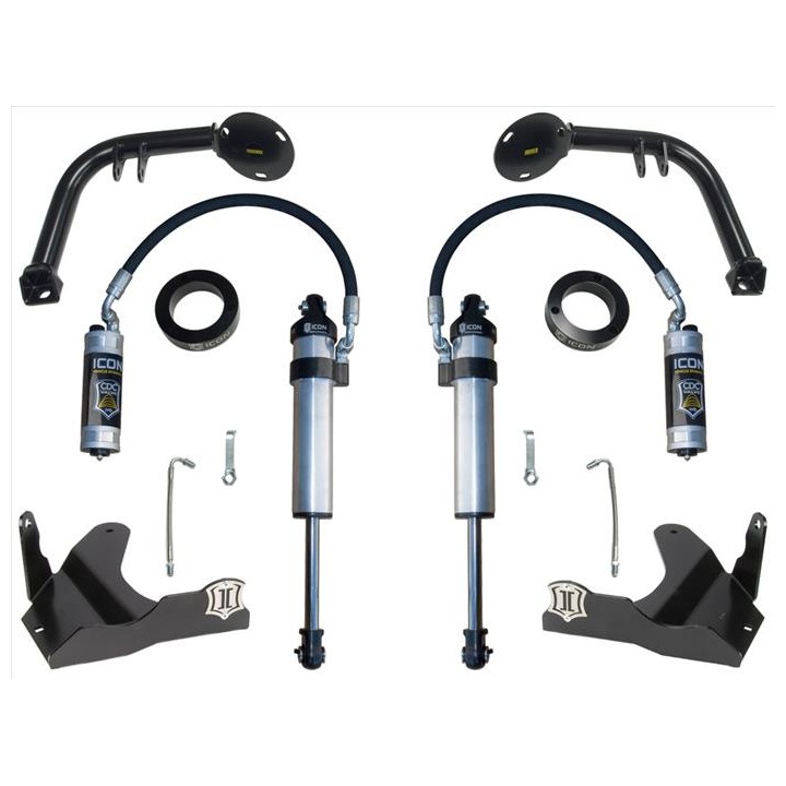 Zestaw Dodatkowych Amortyzatorów ICON S2 Stage 2 2009-2023 4Runner/FJ Cruiser