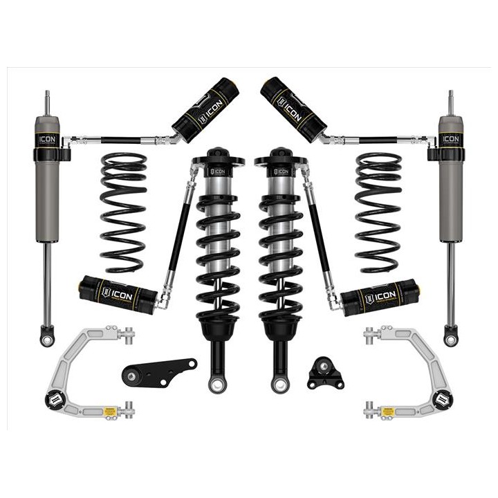 Zestaw Zawieszenia ICON 1.25-3'' Lift, Stage 4 BIllet, Sprężyny Progresywne Toyota Tacoma 2024