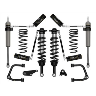 Zestaw Zawieszenia ICON 1.25-3'' Lift, Stage 4 Wahacze Rurowe, Sprężyny Progresywne Toyota Tacoma 2024