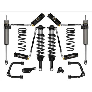 Zestaw Zawieszenia ICON 1.25-3'' Lift, Stage 5 Wahacze Rurowe, Sprężyny Progresywne Toyota Tacoma 2024