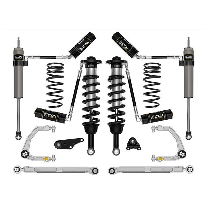 Zestaw Zawieszenia ICON 1.25-3'' Lift, Stage 7 BIllet, Sprężyny Progresywne Toyota Tacoma 2024