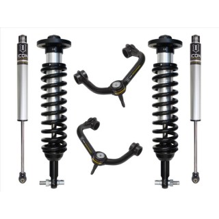 Zestaw Zawieszenia ICON Lift 0-3'' Stage 2, Wahacze Rurowe, Ford F150 2WD 2015-2020