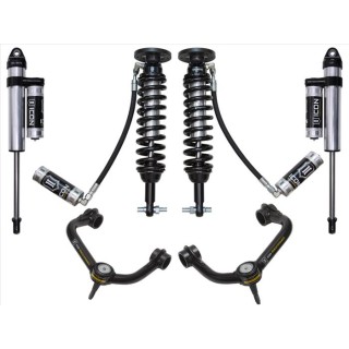 Zestaw Zawieszenia ICON Lift 1.75-3'' Stage 4, Wahacze Rurowe, Ford F150 2WD 2015-2020