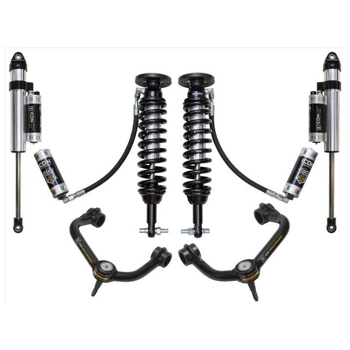 Zestaw Zawieszenia ICON Lift 1.75-3'' Stage 5, Wahacze Rurowe, Ford F150 2WD 2015-2020