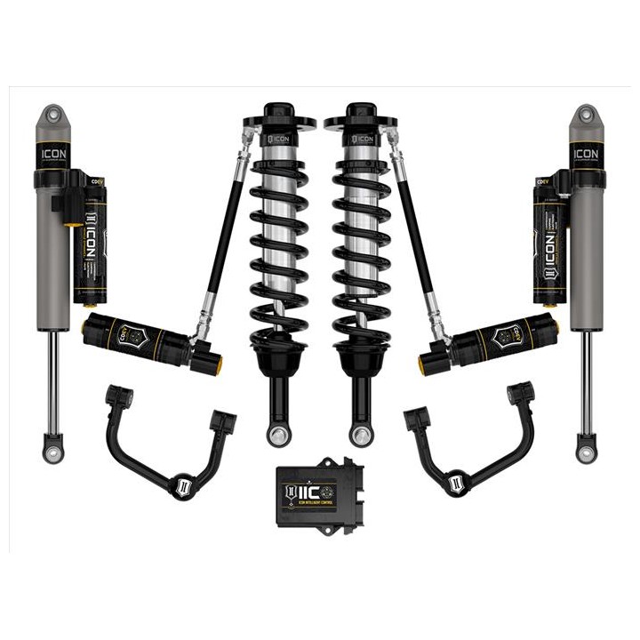 Zestaw Zawieszenia ICON 2,75-3,5'' Lift, Stage 5, Wahacze Rurowe F-150 4WD 2021-2023