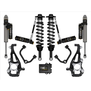 Zestaw Zawieszenia ICON 3,5-4,5'' Lift, Stage 5, Wahacze Rurowe F-150 4WD 2021-2023