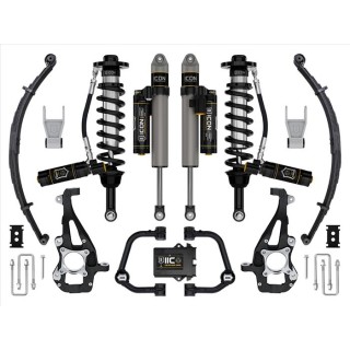 Zestaw Zawieszenia z Resorami ICON 3,5-4,5'' Lift, Stage 5, Wahacze Rurowe F-150 4WD 2021-2023