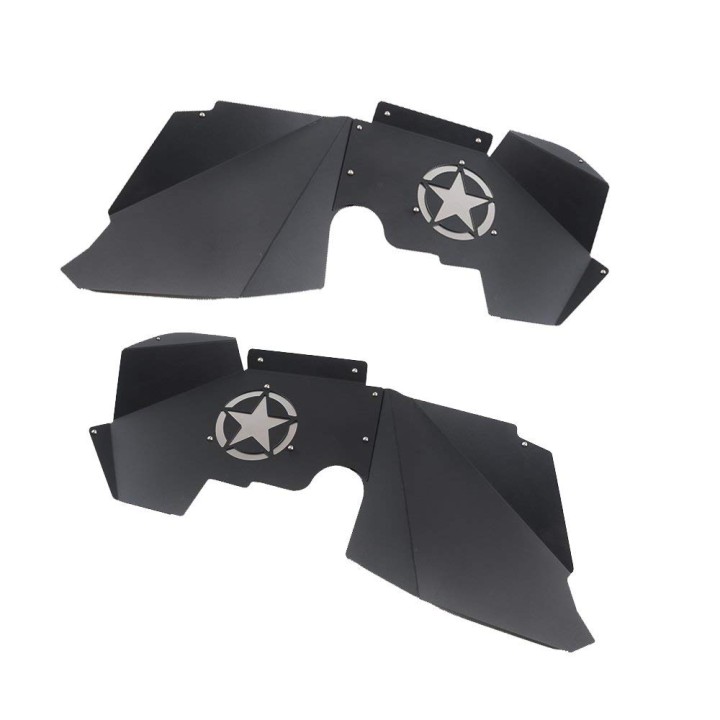 Wewnętrzne stalowe nadkola Jeep Wrangler JL przód