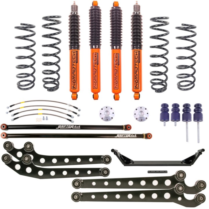 Zestaw lift zawieszenia Suzuki Jimny JB74 po 2018 +2'' STAGE 4 Nomadtech