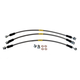Elastyczne przewody hamulcowe +10cm do Suzuki Samurai lift zestaw