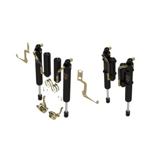 Komplet amortyzatorów RockSport BLACK 2,5–3,5″ – Jeep Wrangler JL / Gladiator