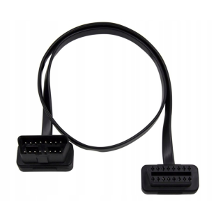 Przedłużka OBD2 16-pin 55 cm – płaski kabel do interfejsów diagnostycznych