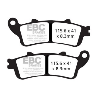 EBC FA261HH Sintered Brake Pads – High Performance Front Pads (1 Disc)