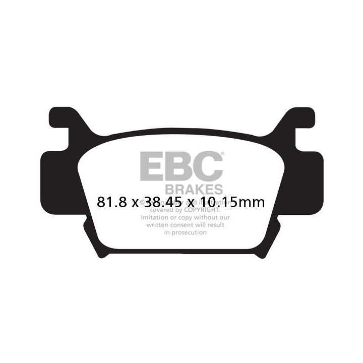 Klocki hamulcowe EBC FA410R – Off-road | Szekla4x4.pl