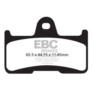 EBC Brakes FA344R – Klocki hamulcowe sinterowane ATV / Quad | Szekla4x4.pl